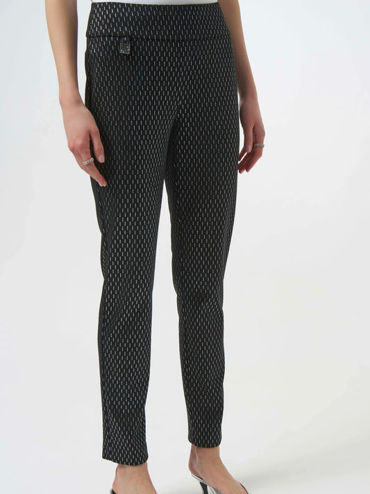 Foiled Slim Fit Pant | R243