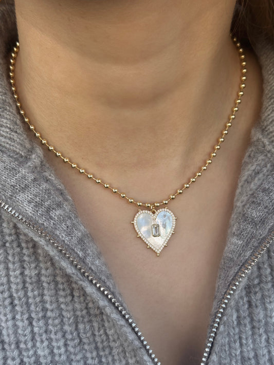 Hailey Heart Necklace