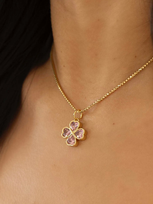 Lucky CZ Pendant Charm