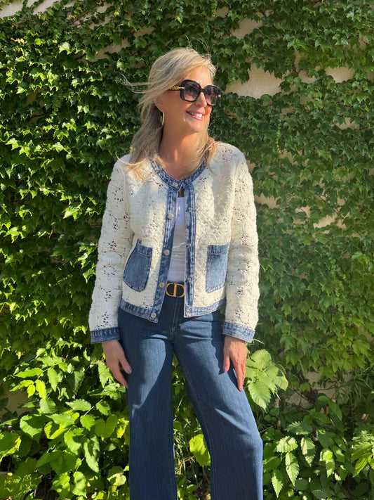 Cool Girl Crochet Jacket | JK202 (Backorder until November)