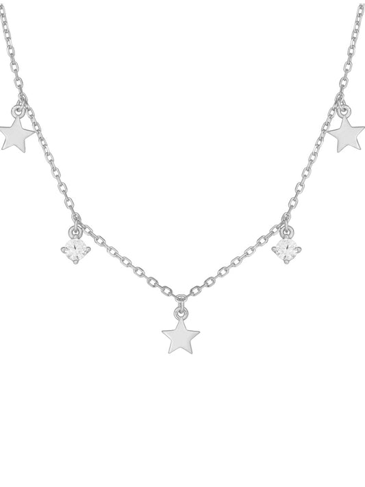 Stella CZ Charm Necklace
