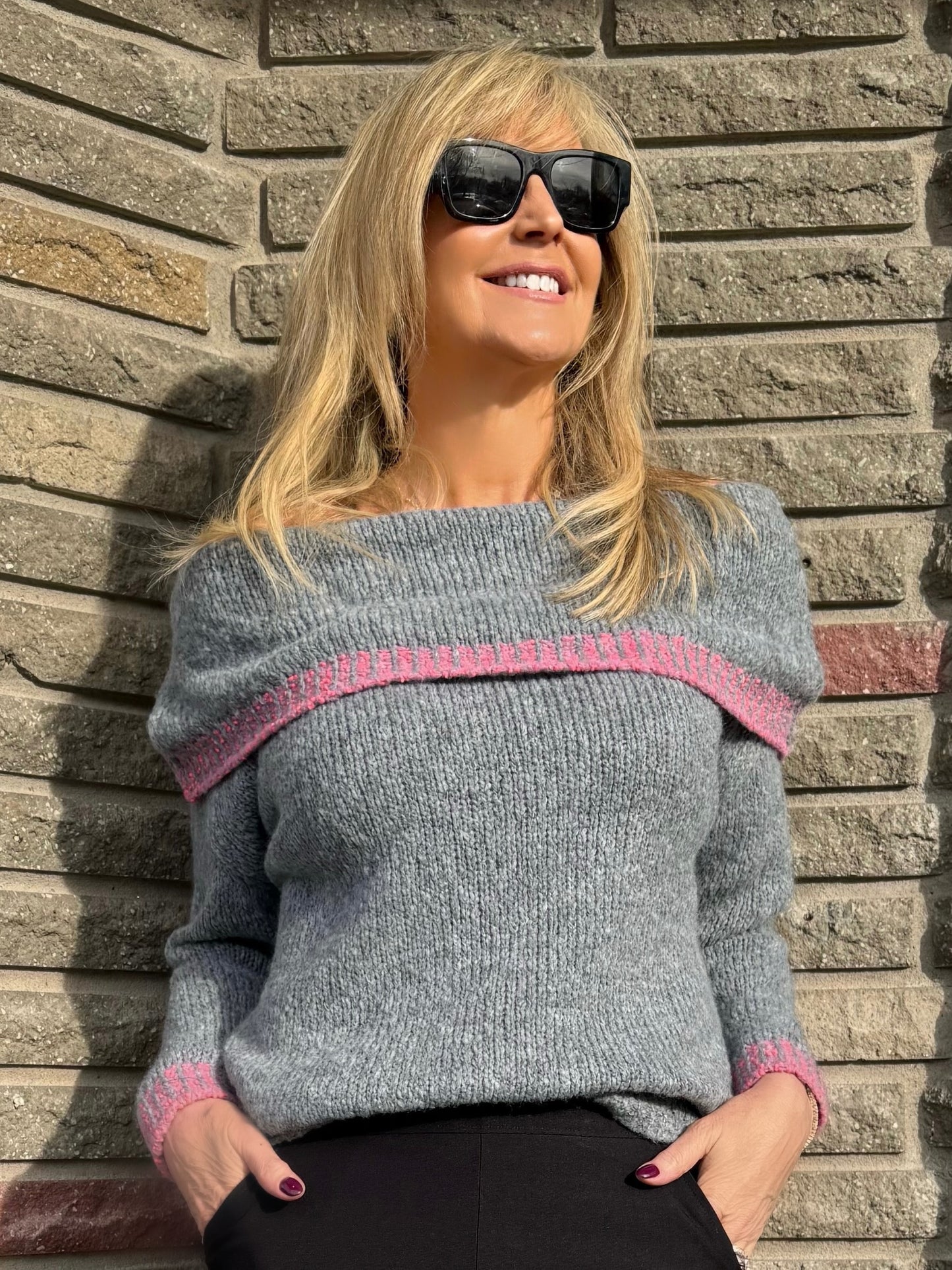 Luxury Off Shoulder Sweater | T708