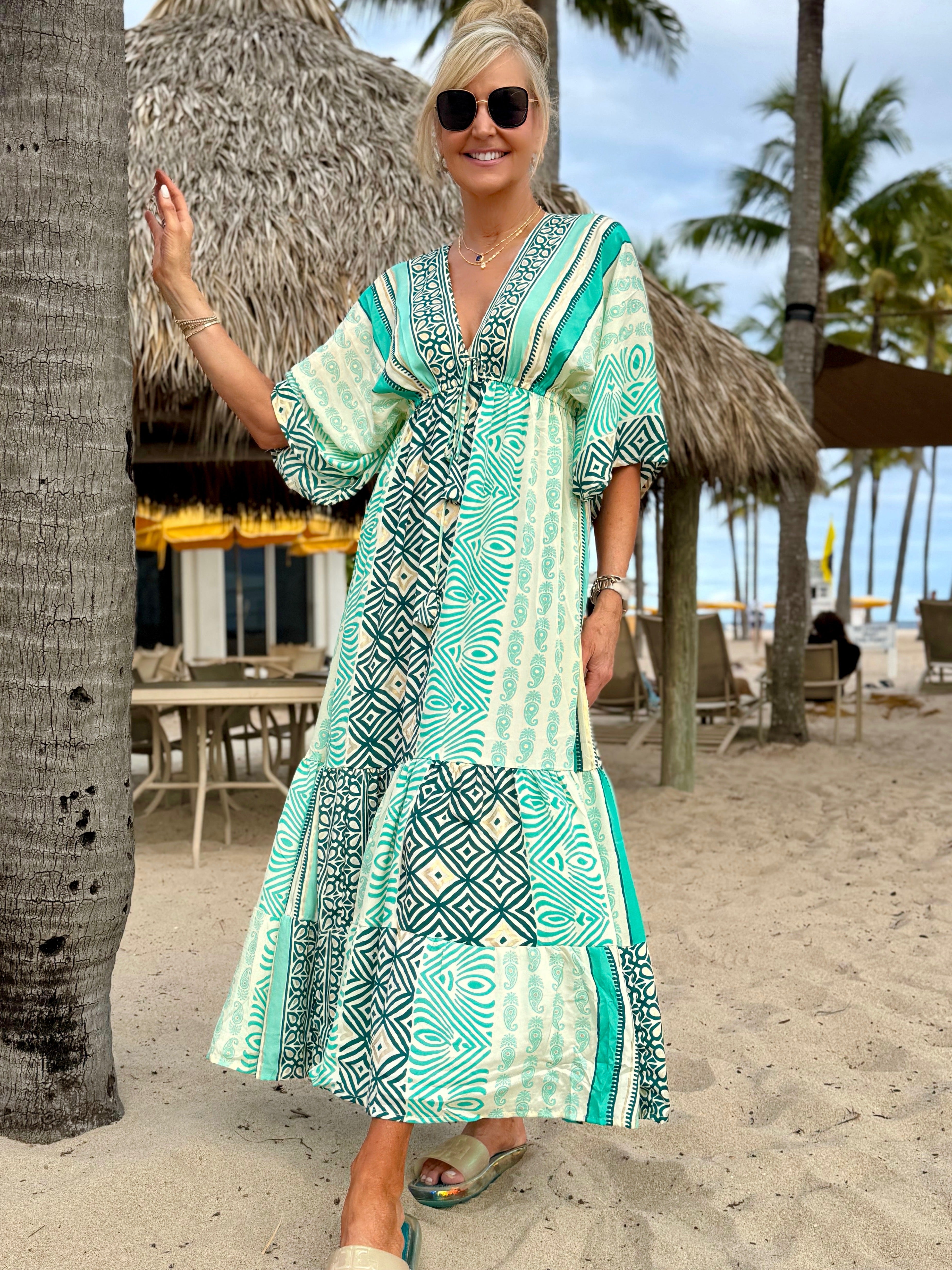 St. Tropez Silk Blend Dress | D210 (Preorder) – Artizan