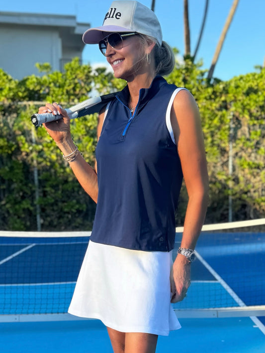 Scuba Luxe Pull-On A-Line Skort | SK217