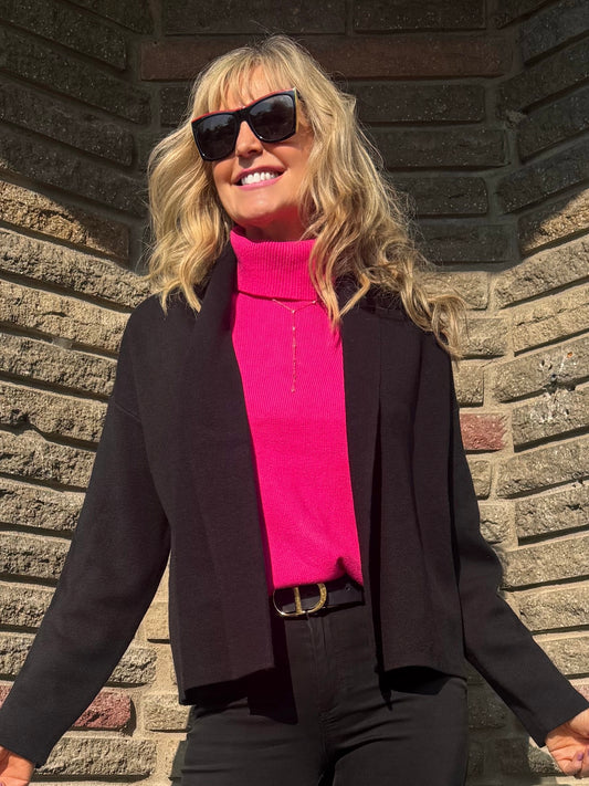 Cozy Open-Front Cardi | C200