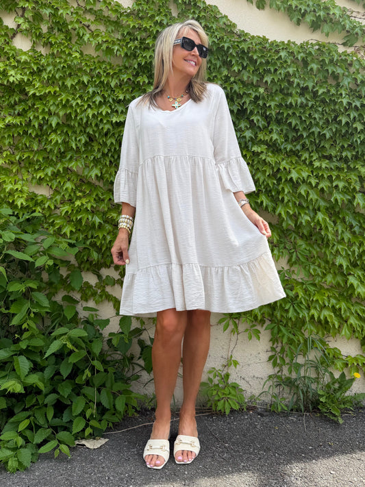 Amalfi Dress With Back Detail | D253