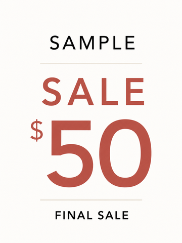 SAMPLE SALE: PART 2