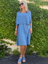 Fabulous 100% Cotton Italian Dress | D254