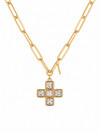 Monaco Cross Necklace