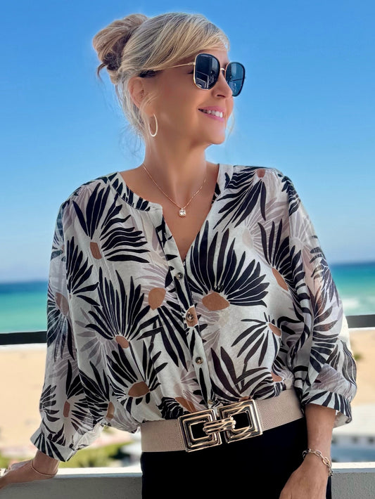 Summer Breeze Dolman Sleeve Blouse | T285