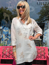 100% Cotton Sequence Cover-Up/Tunic | T242