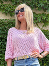 Fabulous Italian Crochet Top | T345