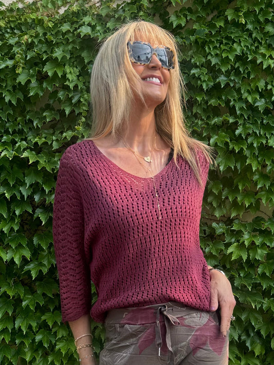 Amalfi Italian Knit Sweater 2.0 | T207