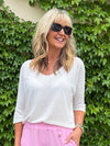 Positano Italian Knit Top | T336