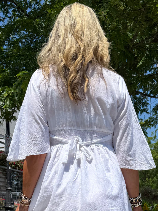 Flirty Eyelet Dress | D256