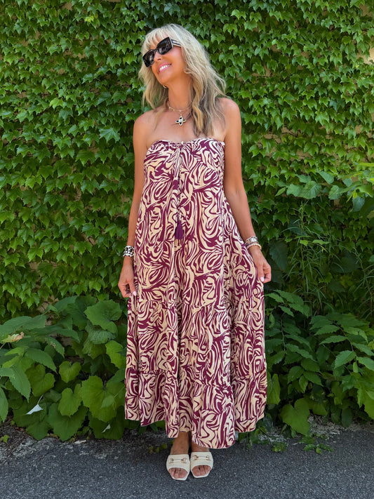 Sleeveless Maxi Dress | D259