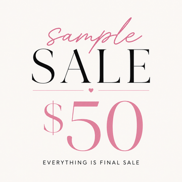 $50 SAMPLE SALE