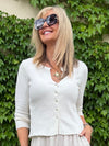 Beautiful Button Birthday Cardi | C222