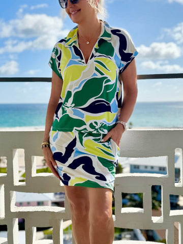 Pull-On Skort With Rounded Hem | SK221