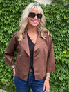 Vegan Suede Jacket | R283