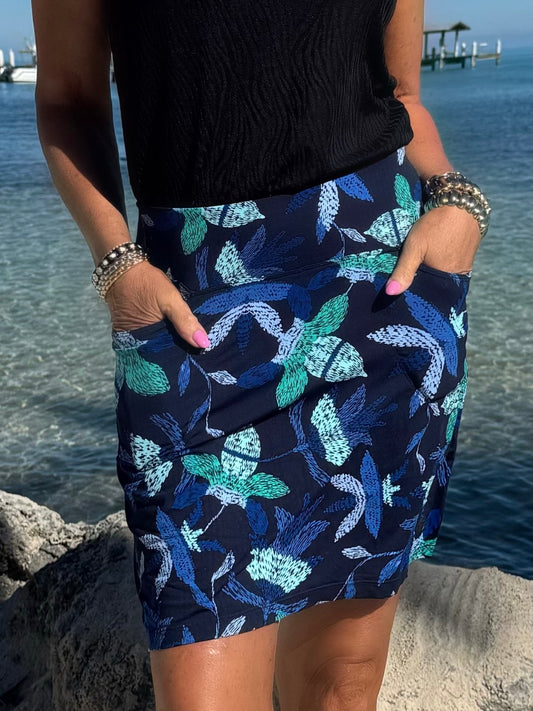 Athleisure Printed Skort | SK219