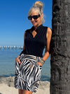 Athleisure Printed Skort | SK219