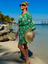 Flattering V-Neck Dress With Pockets | D220