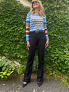 Scuba Pull-On Flared Pant | R294