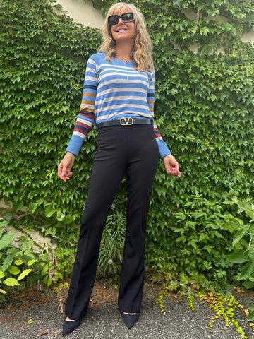 Scuba Pull-On Flared Pant | R294
