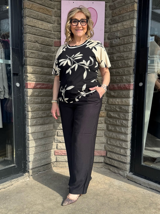 Lightweight Pant With Elasticized Waistband | PA263