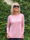Beyond Basic Crewneck Long Sleeve Top | T357