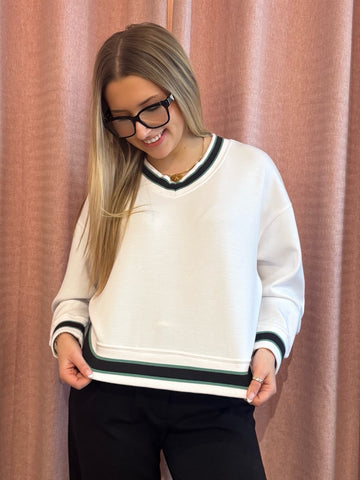 Sporty Scuba Top Pullover | T321