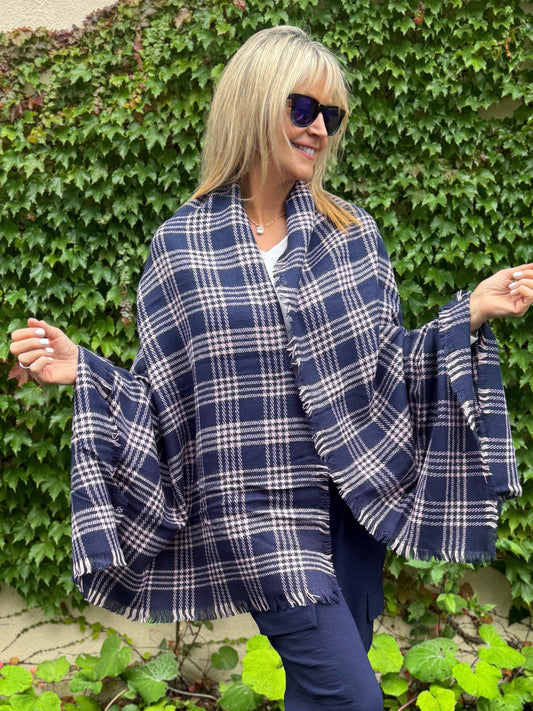 Super Soft Plaid Scarf | SC110