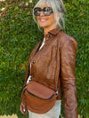 Dual Textured Crossbody Bag | BA200