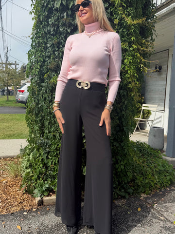 Chiffon Wide-Leg Pant | R300