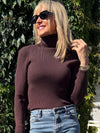 Wardrobe Essential Ribbed Turtleneck | T354