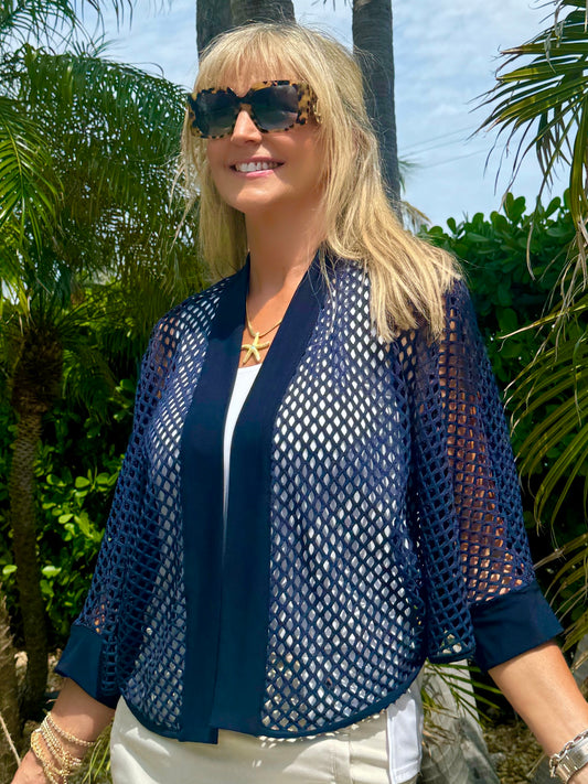 Open Front Sympli Cardi | C616