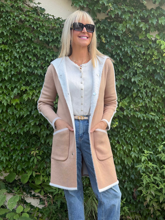 Kinda Chic Reversible Cardi/Jacket | JK246