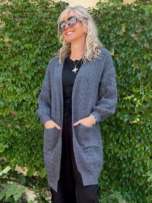 The Aspen Cardigan with Pockets | C240
