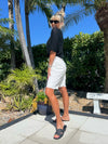 Classic White Bermuda Shorts | PA272