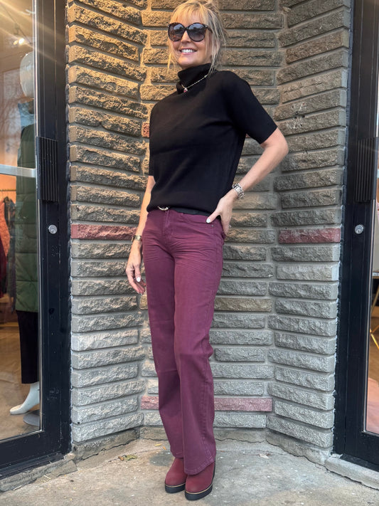 High Rise Wide Leg Jean | JN208