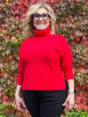 Glitter & Glow Turtleneck Sweater | SW245