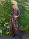 Edit 57 Faux Leather Stunning Jacket With Belt | R304