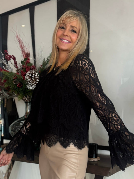 Lovely In Lace Blouse | T259