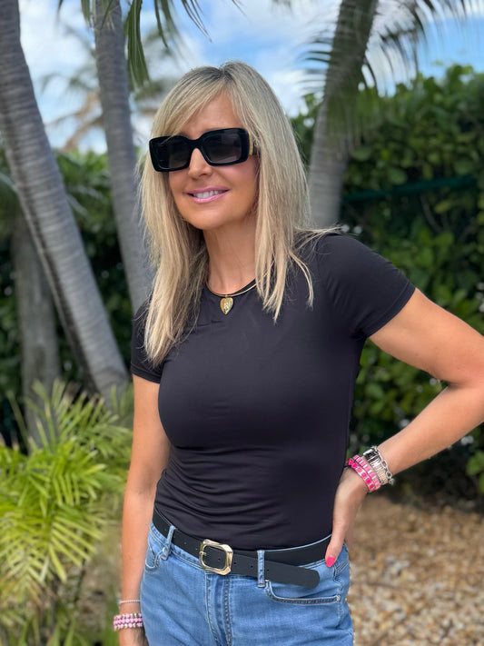 Basic Round Neck Tee | T689