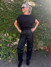 Luxe Vegan Leather Pant | PA295