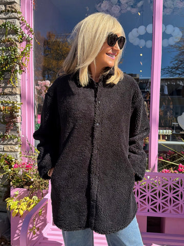 Teddy Bear Sherpa Jacket | JK257