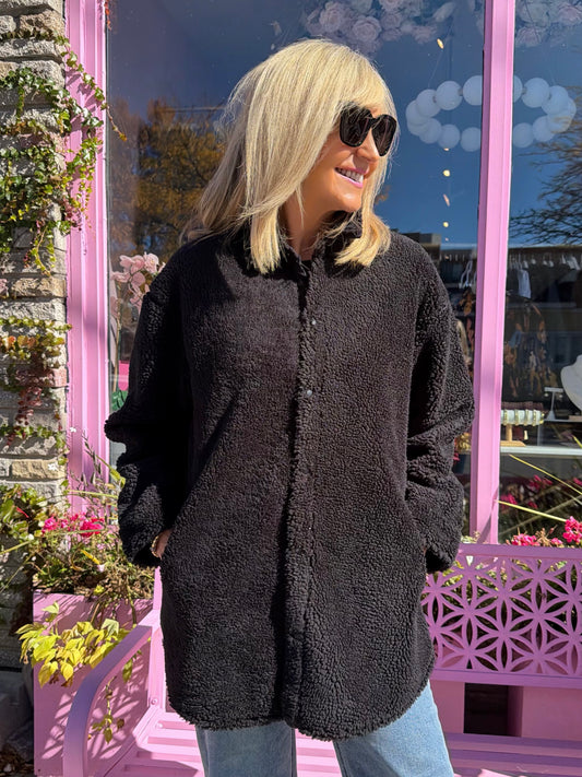 Teddy Bear Sherpa Jacket | JK257