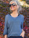 Italian Dolman Sleeve Knit Top | T391