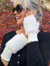 Faux Fur Trendy Texting Gloves | G200